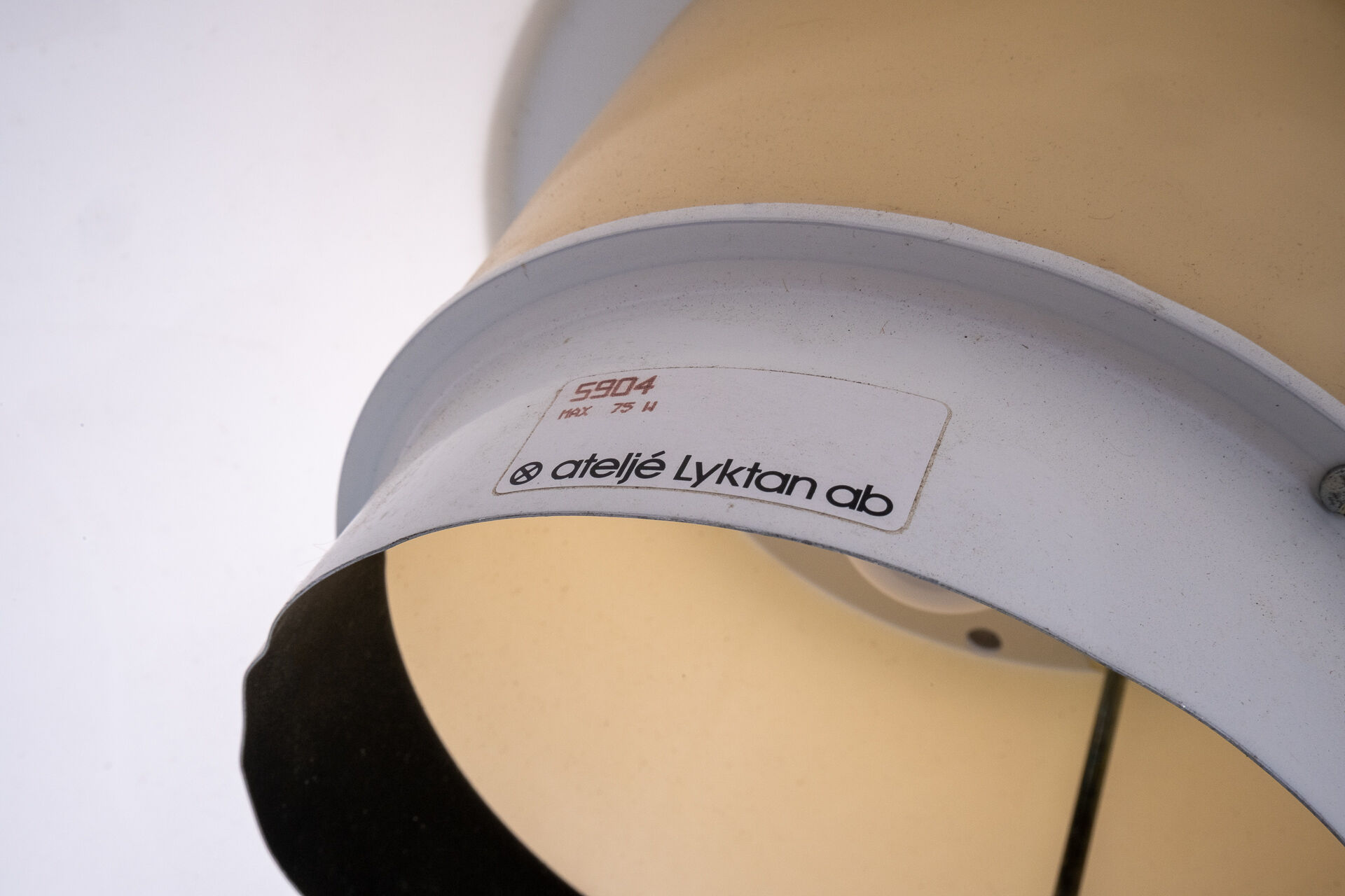 Large Pendant Lamp Ateljé Lyktan, 1970s