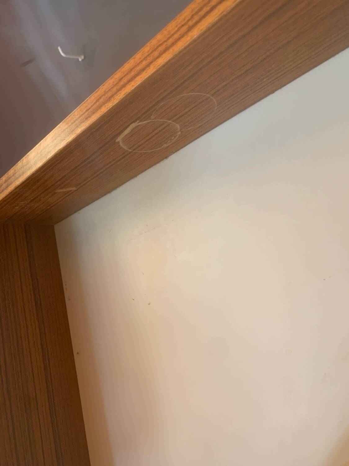 Large vintage backlit mirror