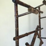 Bamboo coat rack cloakroom