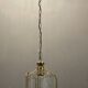 Italian glass brass pendant ceiling lamp