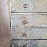 Patinated chest of drawers