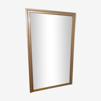 Miroir ancien doré "174 X 105 cms"