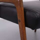Vintage teak foot stool, scandinavian, 1960s