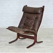 Années 1970, design norvégien par Ingmar Relling, fauteuil, modèle "Siesta".