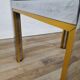 Table basse de Renato Zevi avec plateau en miroir, années 70