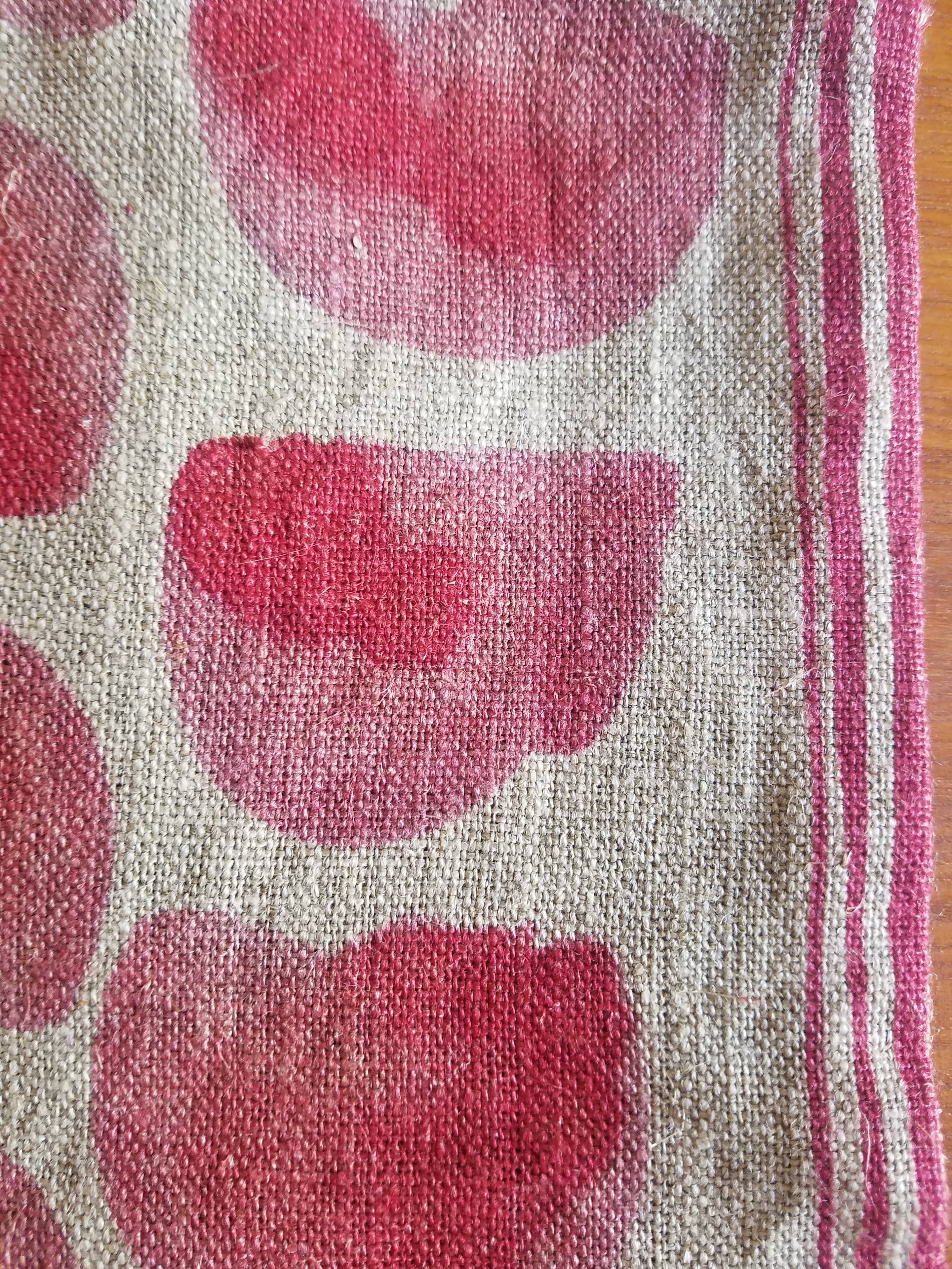 100% linen cushion cover. Ethnic. Beautiful quality. New condition.