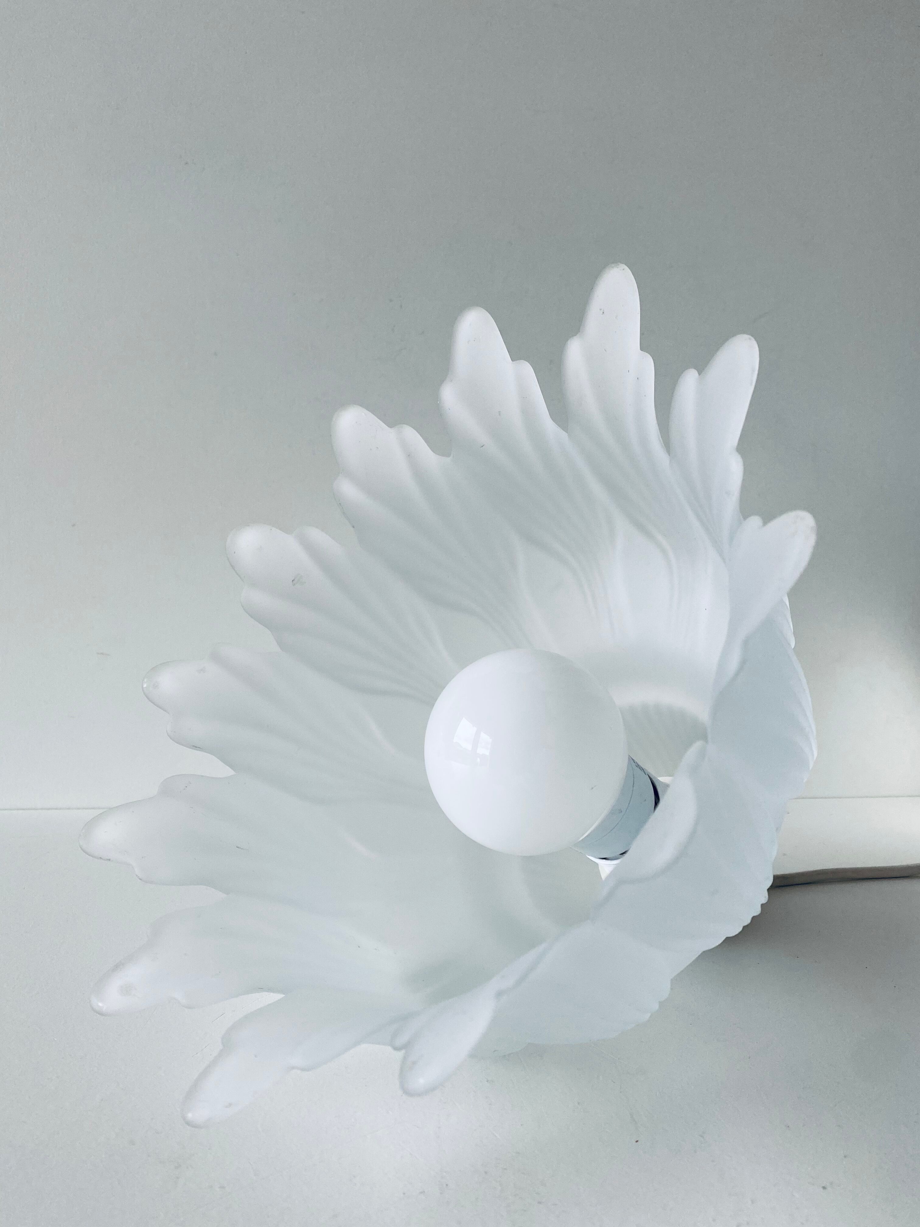 Glass vegetable hanging lamp