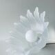 Glass vegetable hanging lamp