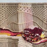 Tapis de macramé Espagne, années 1970.