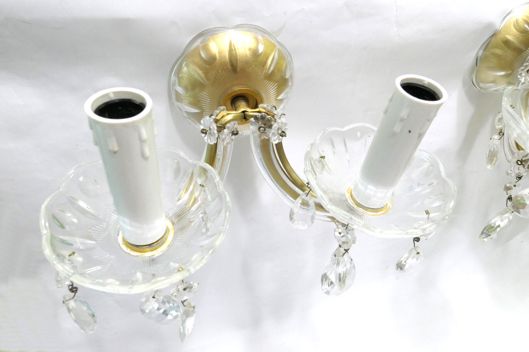 Pair of wall lamps