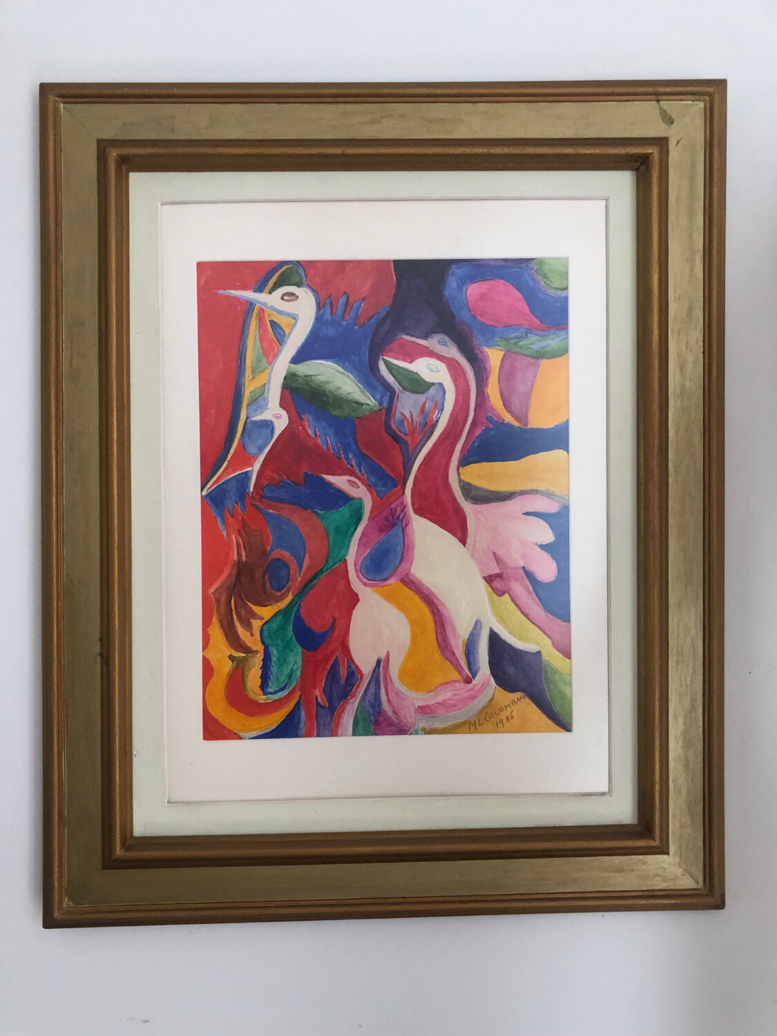 20th century painting signed