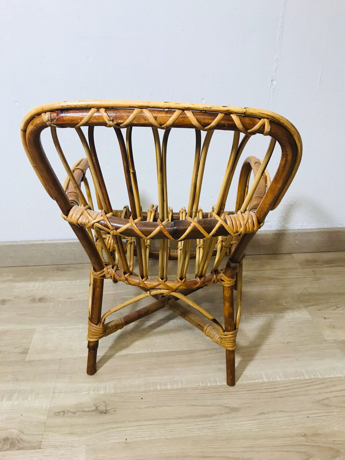 Fauteuil rotin pour enfants