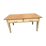 Farm table with 2 drawers