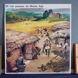 School poster, Moyen Age