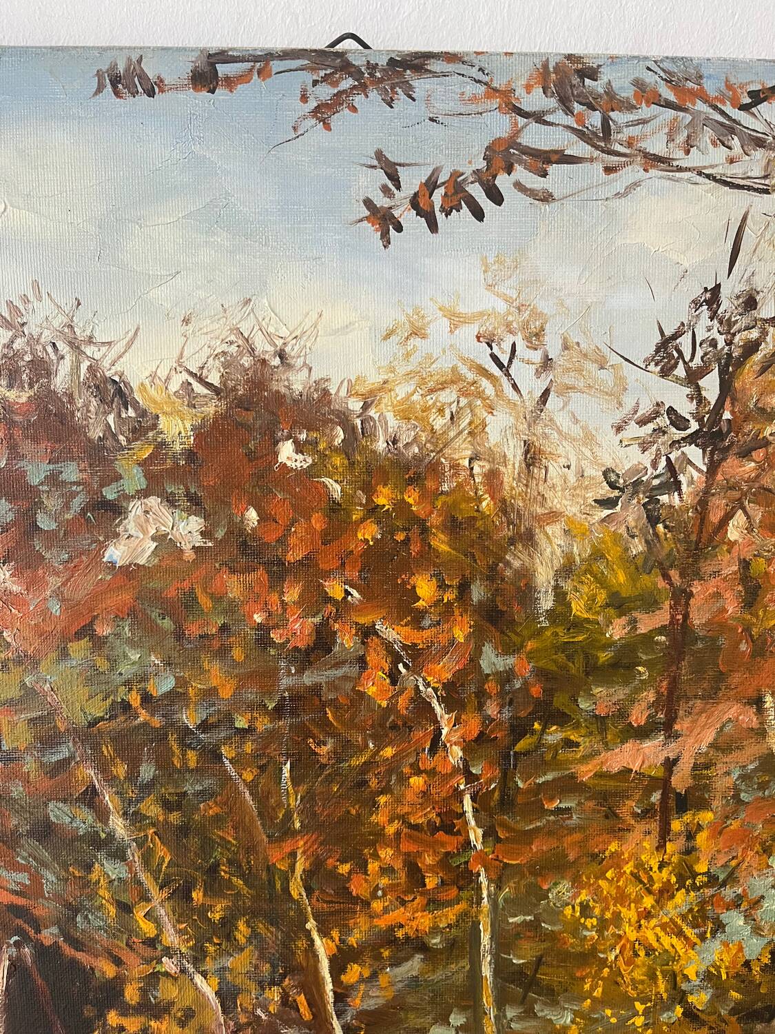 Forêt de Fontainebleau, signé R Vacher