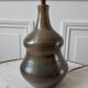 Handmade 70s sandstone lamp in France