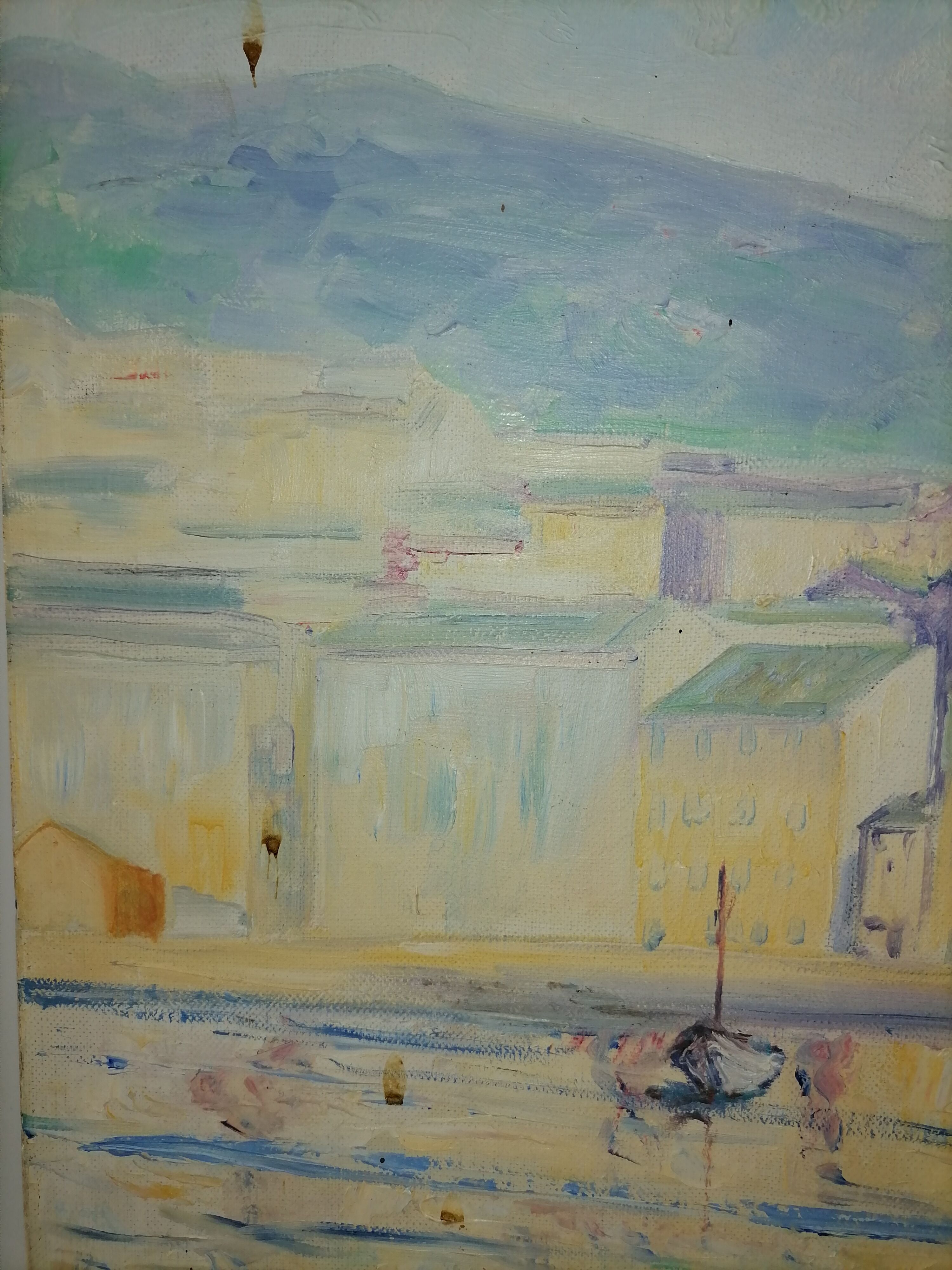 Marine painting Signed PL FILIPPI