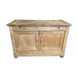 Raw wood sideboard