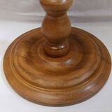 Pedestal table console solid wood furniture plant holder