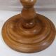 Pedestal table console solid wood furniture plant holder
