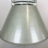 Industrial explosion proof lamp with aluminium shade from Elektrosvit, 1970s