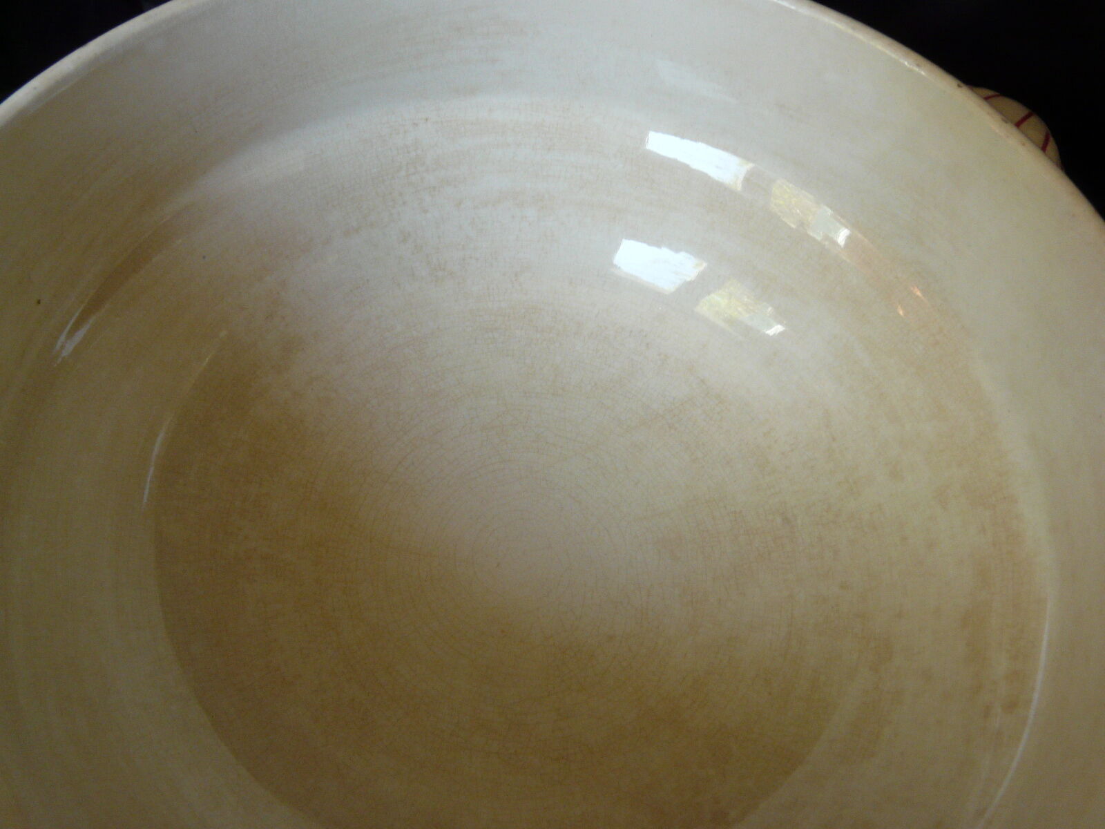 Soupière Sarreguemines period art deco model Agathe