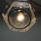 1970s Czechoslovak Kamenický Šenov Cut Glass and Chrome Pendant Light