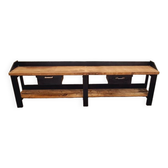 Large old workbench