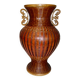 Antique Shanghai vase woven rattan bamboo ceramic People's Republic of China