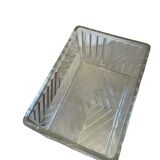 70s glass and wood box