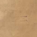 Pastel painting still life 1938 signed Parisot