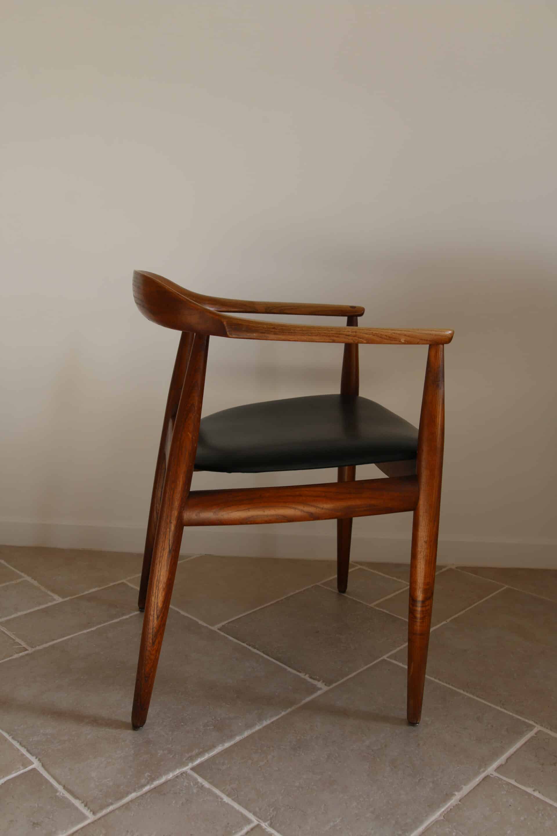 Vintage Danish armchair Neils Eilersen, "Kennedy" style, 1960s.