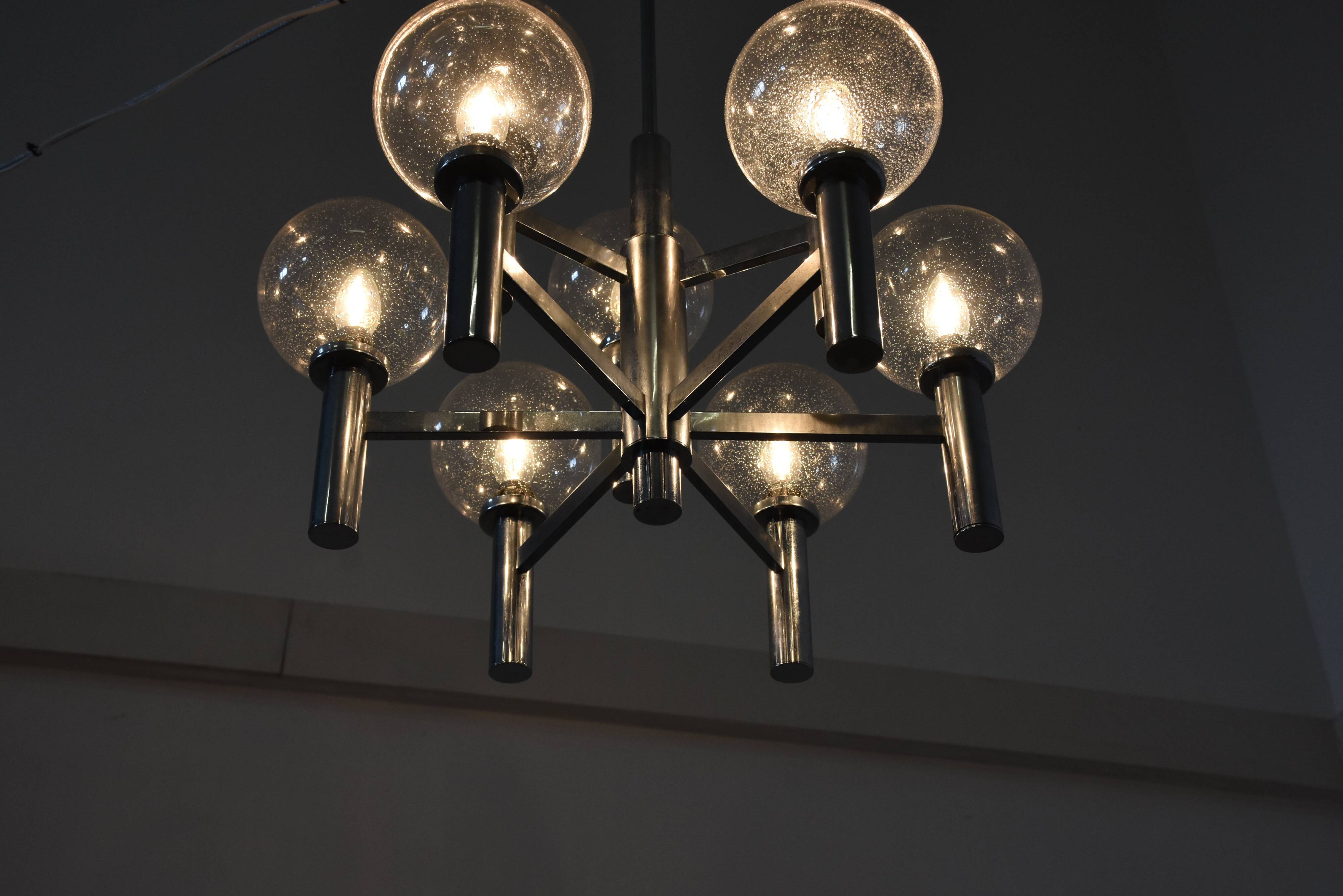 Originaö Sölken Sputnik lamp 60s
