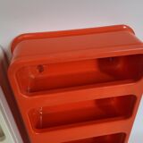 Prisunic plastic wall shelves