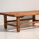 Antique pine coffee table – China, circa 1890