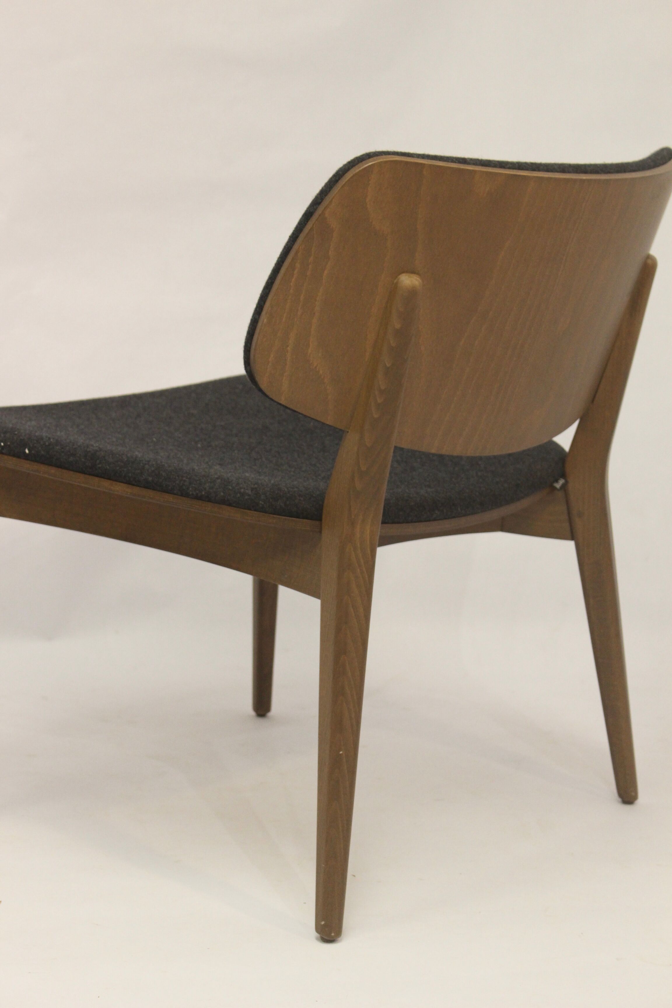 Beech wood armchair in perfect condition creation Emilio Nanni.
