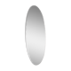Miroir biseauté ovale 1950
