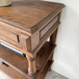 Oak console drapery 1950