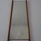 Large teak mirror by Uno & Östen Kristiansson for Luxus, Sweden, 1960s.