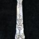 6 dessert knives blade and handle in sterling silver