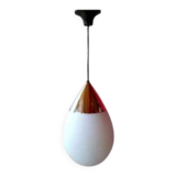 Suspension in opaline Limburg, model Drop 1970