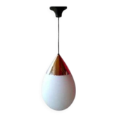 Suspension in opaline Limburg, model Drop 1970