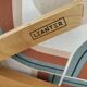 Giraffe design wooden bedside lamp Leanter