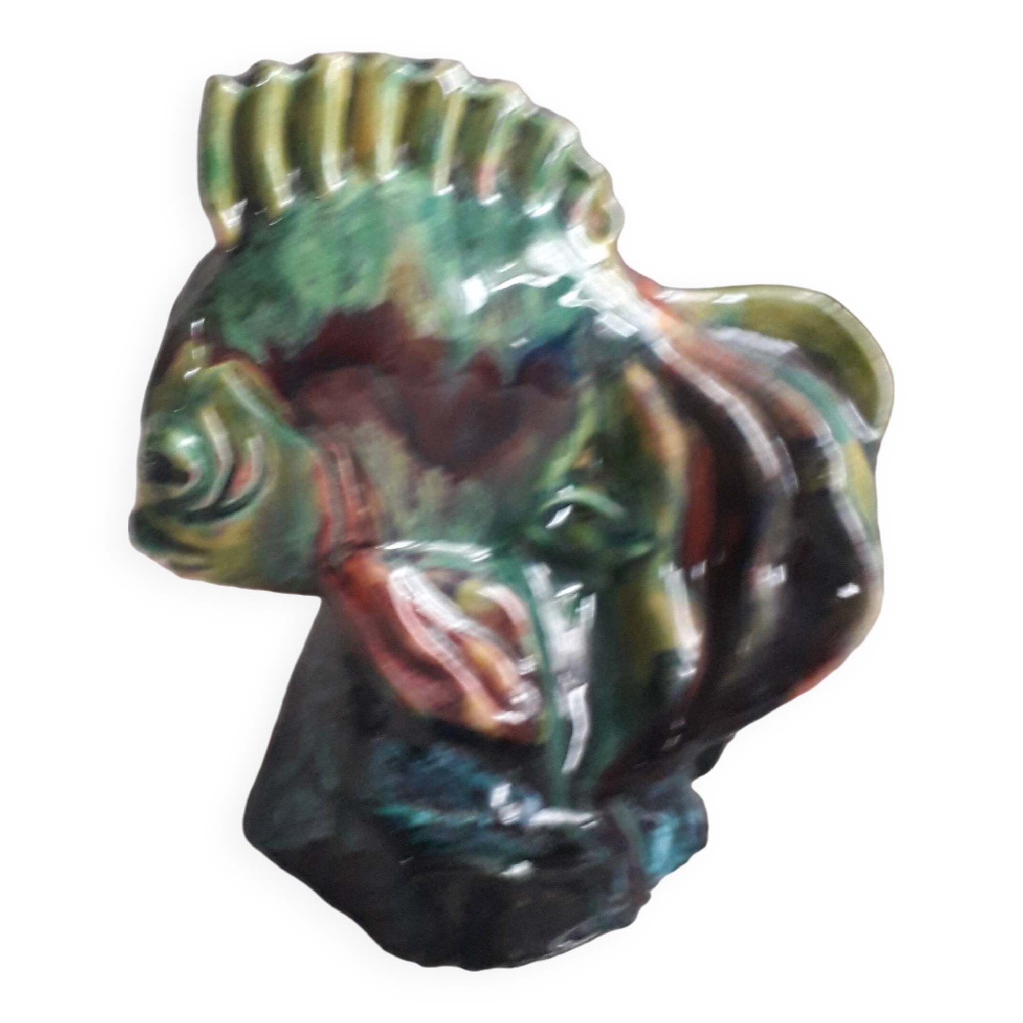 Vintage ceramic fish Vallauris