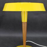 Lampe de table jaune par Kamenicky Senov, Tchécoslovaquie années 1970