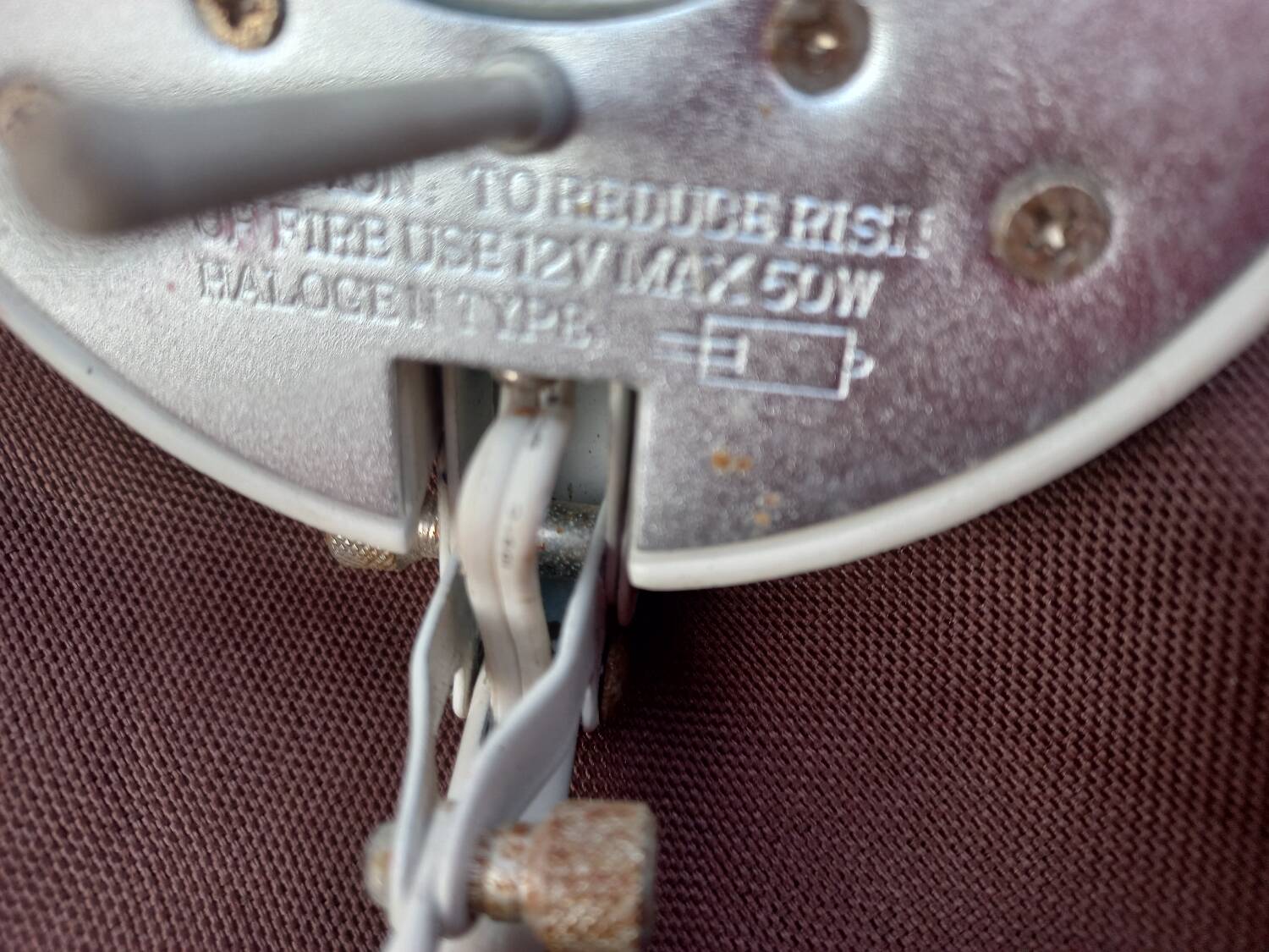 Starmat lamp with counterpoid vintage 80s