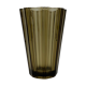 Vintage luminarc smoked glass vase, france - 1970s