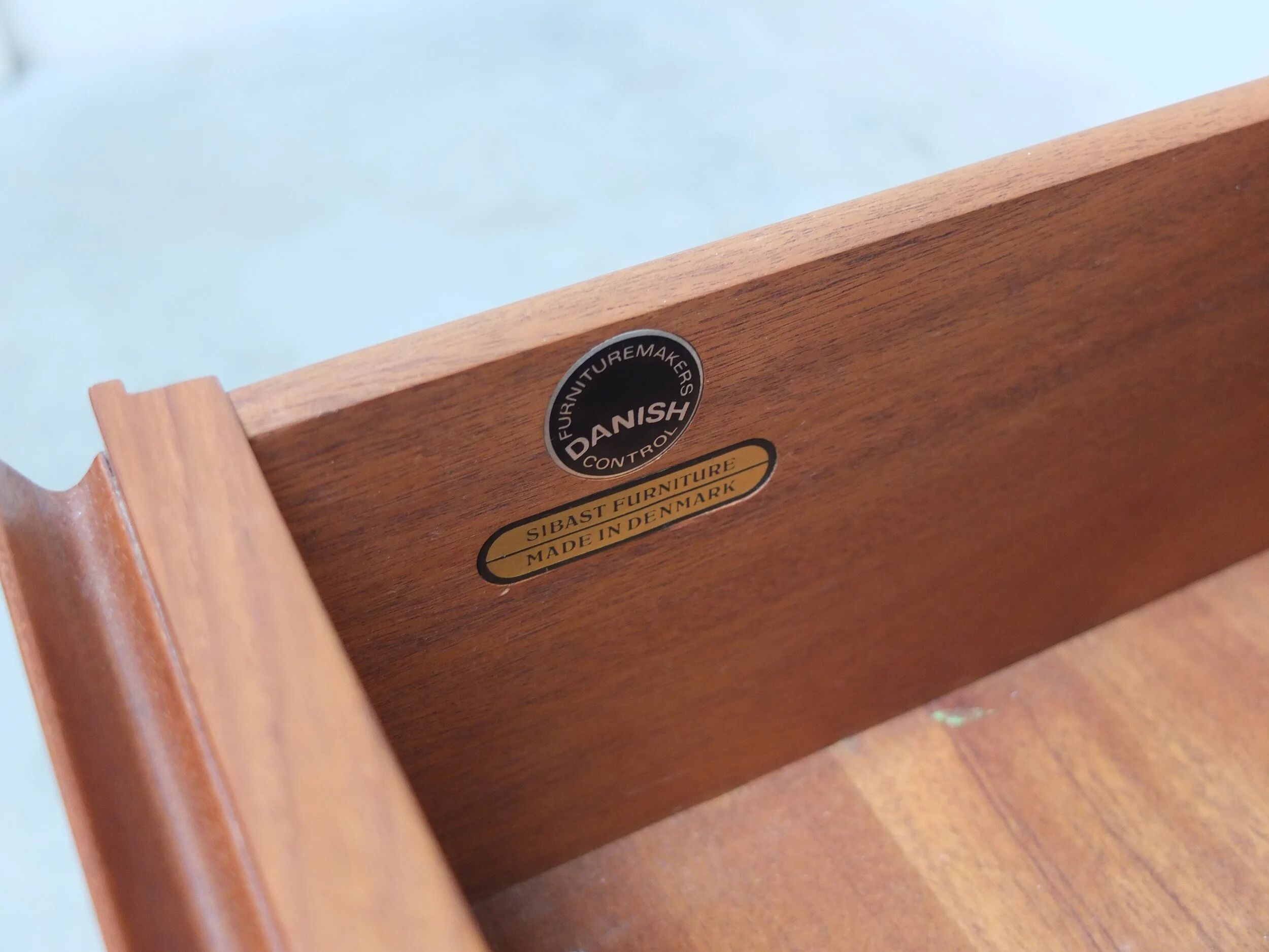 Freestanding chest of drawers in teak by Arne Vodder for Sibast, 1960s