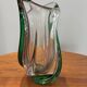 Grand vase torsadé cristal Saint-Louis signé