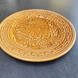 Gien mustard plate